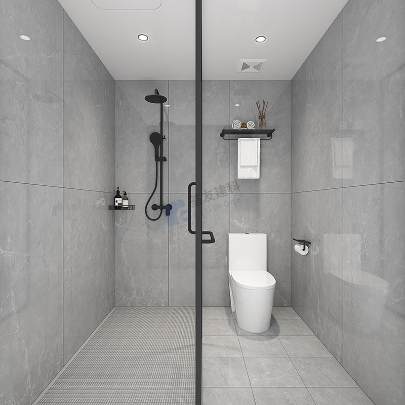 Prefab designs integrated bathroom pods all in one(BUX1618)