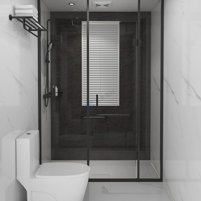 Waterproof all in one bathroom pod japan bathroom pods prefabricated