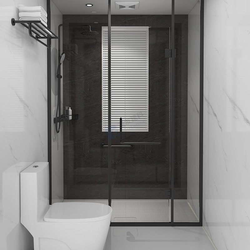 Waterproof all in one bathroom pod japan bathroom pods prefabricated