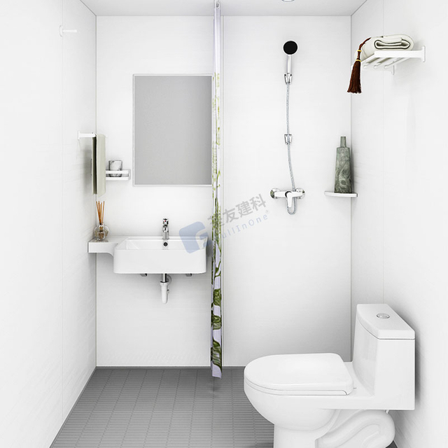 Easy and fast installation prefabricated bathroom units modular bathroom pods