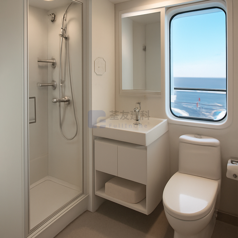Fast Installation Bathroom Units Prefabricated Bathroom Pod for Cruise Ship Projects