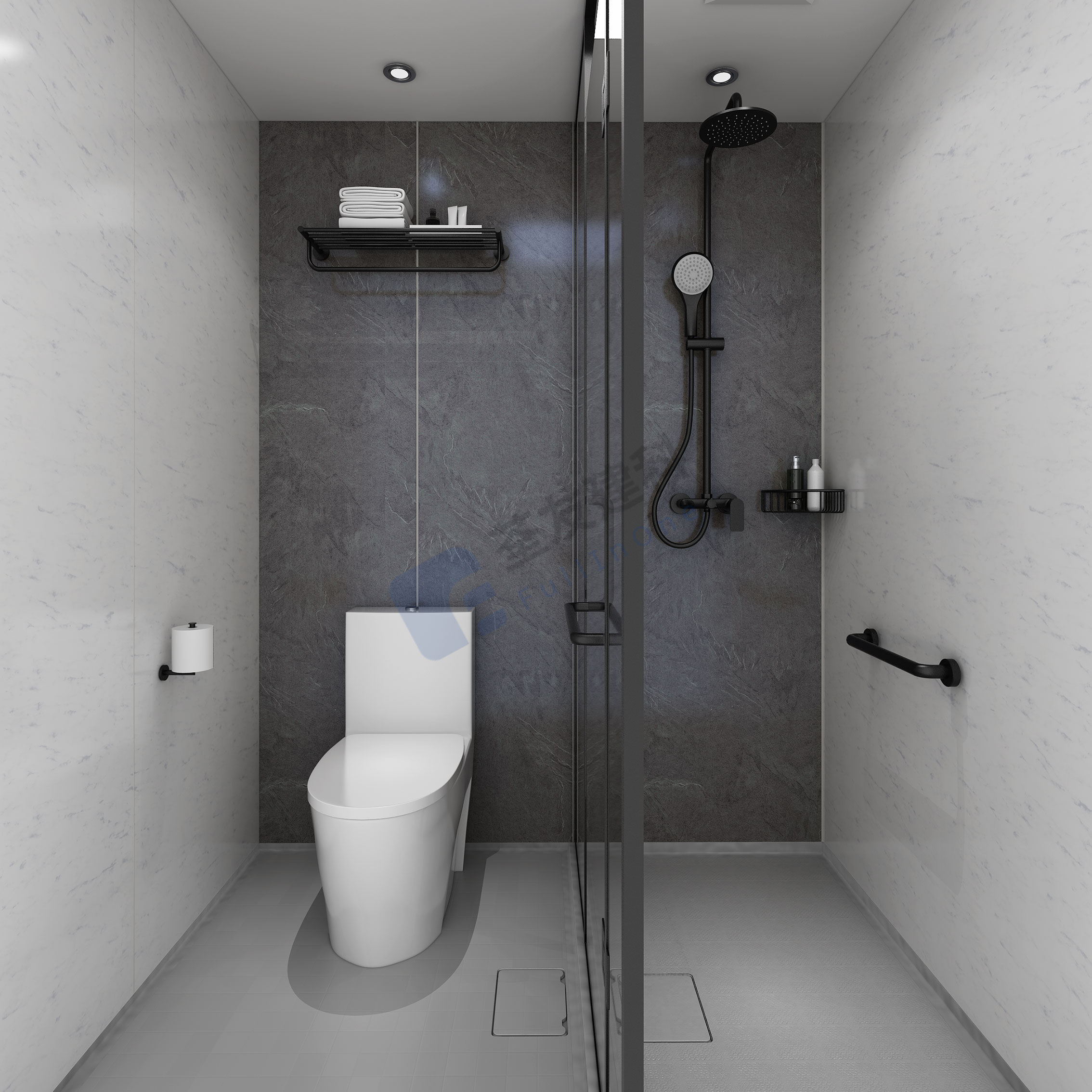 modular bathroom pods prefab bathroom units with toilet and shower