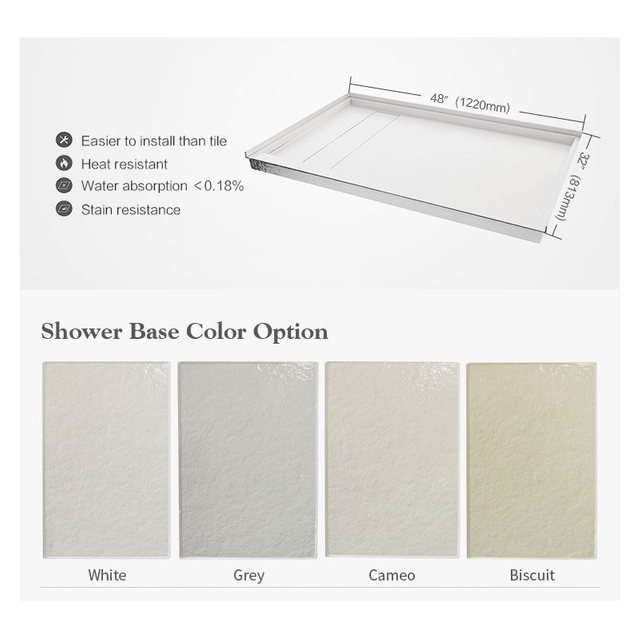 shower pan base shower tray 32X48 Inches for US market