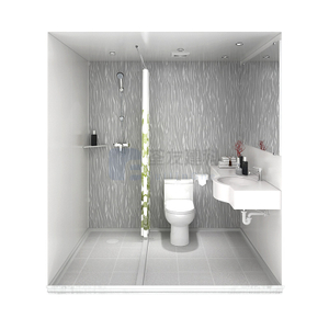 Waterproof Ready to Install Prefab Bathroom Portable Bathroom Unit for Hotels(BUL1620)