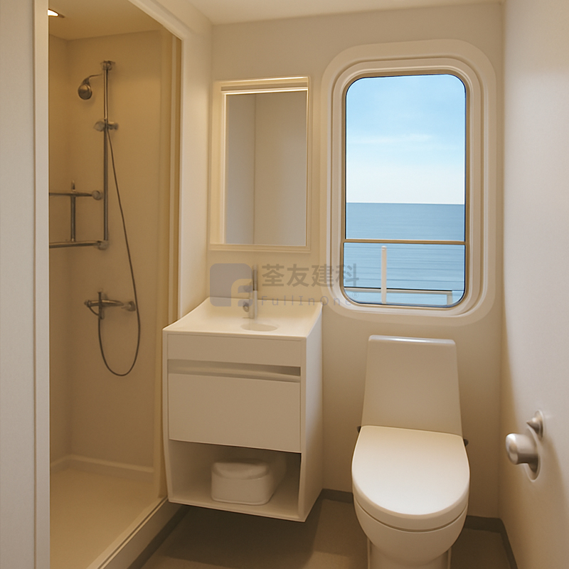 Fast Installation Bathroom Units Prefabricated Bathroom Pod for Cruise Ship Projects