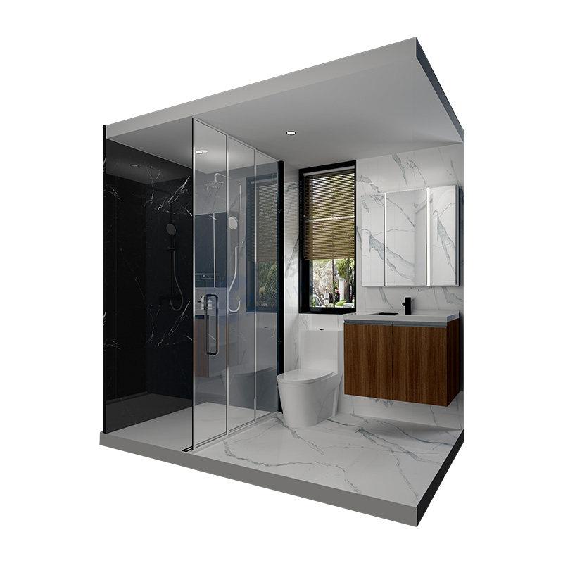 Fast installatoion all In one prefabricated bathroom unit(BUX1424)