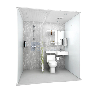 SMC Material Ready Made Toilets All in One Prefab Bathroom Units for Hotels and Apartments(BUL1220)