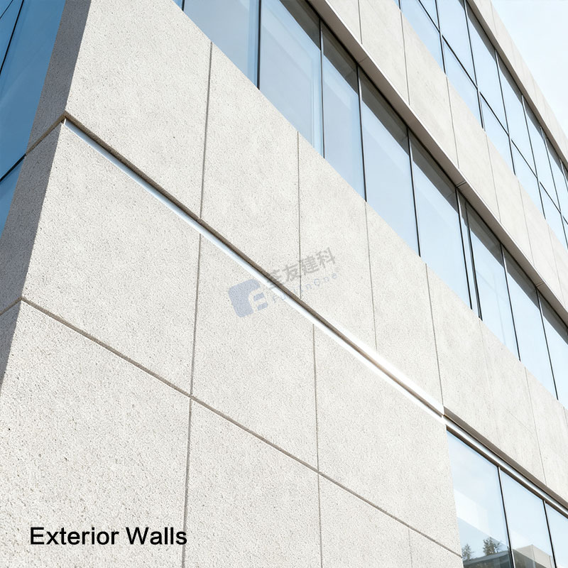 Fireproof Water Resistant Interior Wall Cladding Lightweight Fiber Cement Board