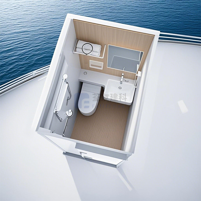Marine Project Integrated Bathroom, Ready-to-use Prefab Bathroom Pod