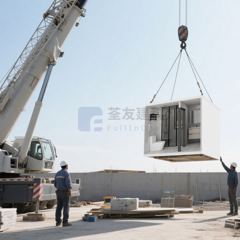 Effective Waterproof Prefabricated Bathroom Pod, Engineering Projects Are Applicable