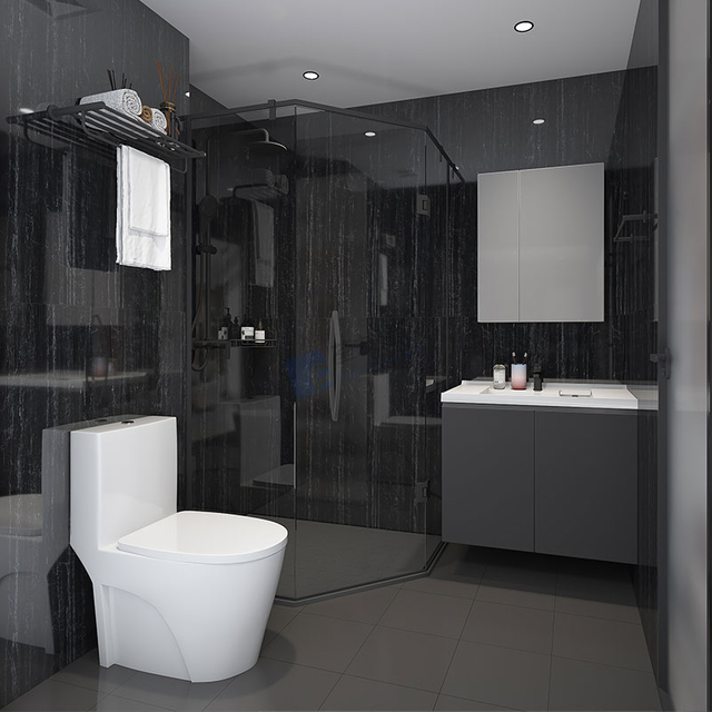 Fast installatoion bathroom all In one prefabricated bathroom unit(BUX1721)