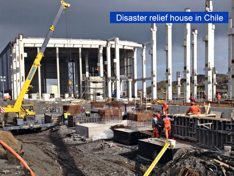 Disaster relief house in Chile