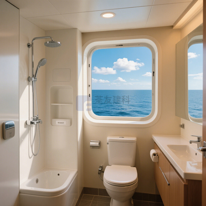 Fast Installation Bathroom Units Prefabricated Bathroom Pod for Cruise Ship Projects