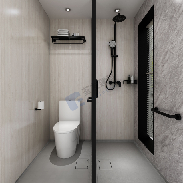 Popular in Japan Integrated all in one bathroom units