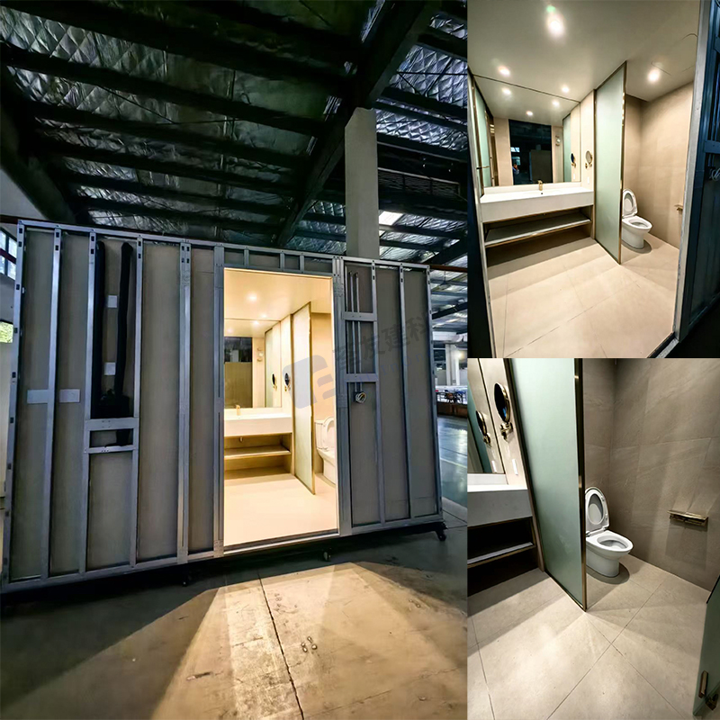 Modern Customizable SMC Modular Bathroom Pods