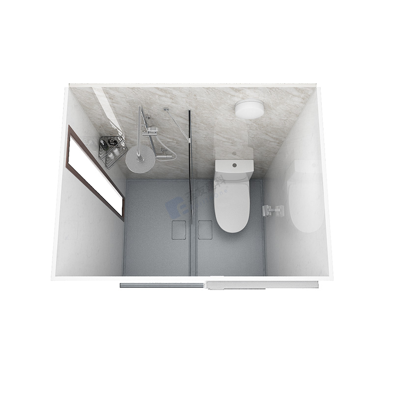 Japanese waterproof bathroom unit prefabricated bathroom pods with toilet