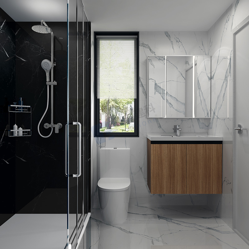 Fast installatoion all In one prefabricated bathroom unit(BUX1424)