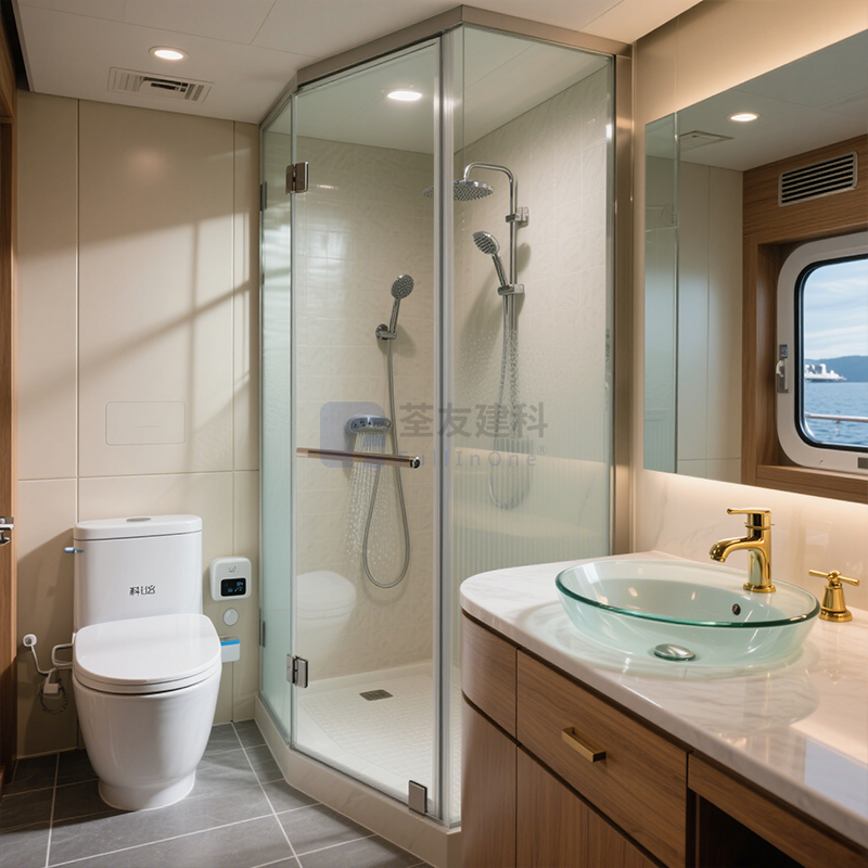 Marine Project Integrated Bathroom, Ready-to-use Prefab Bathroom Pod