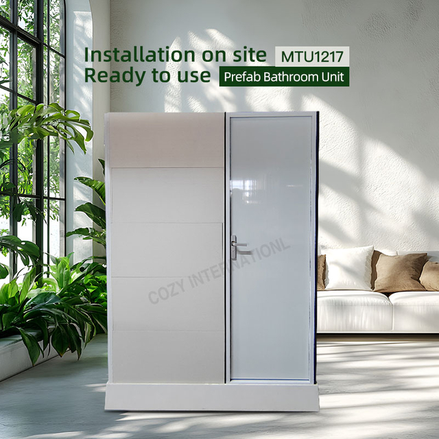 Strong and Durable Bathroom Pods Modular Toilet Unit for New Rural Reconstruction