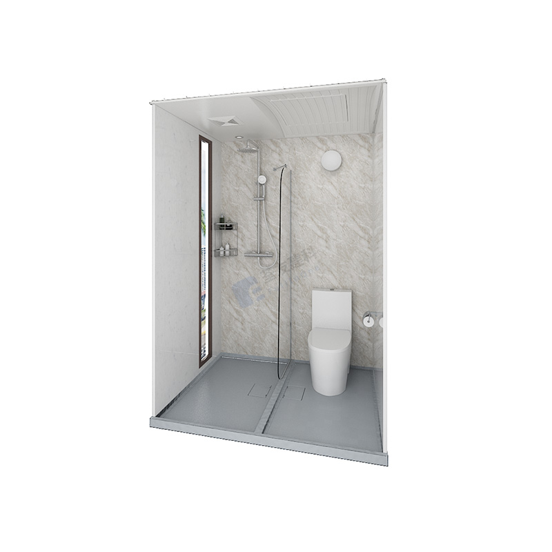 Japanese waterproof bathroom unit prefabricated bathroom pods with toilet