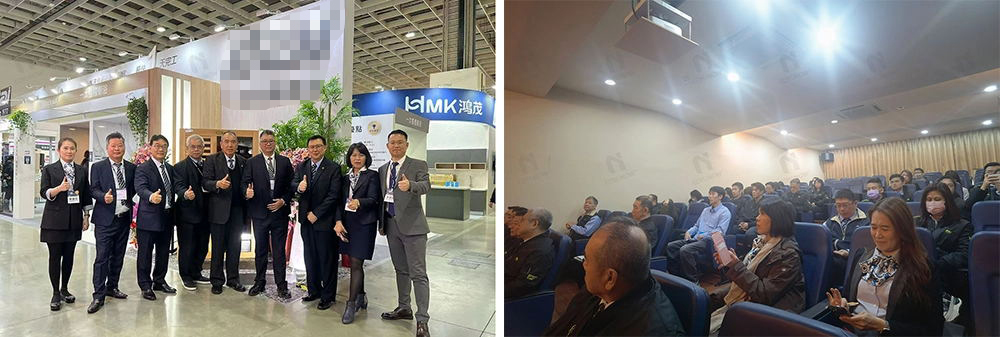 photo with Taiwan customers
