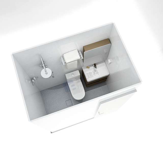 Fast installation modular bathroom prefabricated bathroom units for apartments