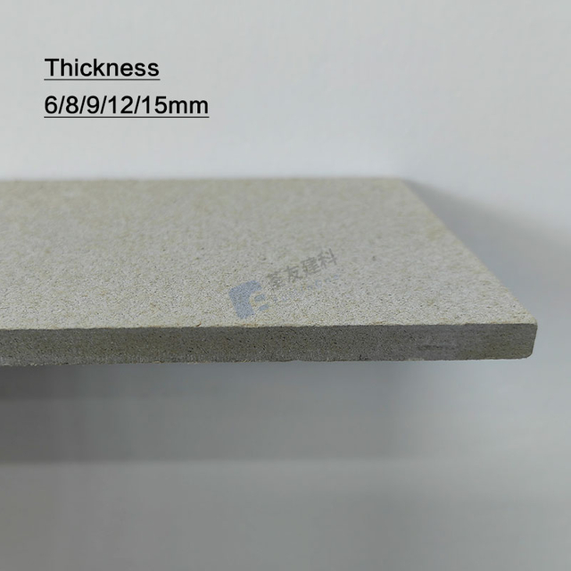 Fireproof Water Resistant Interior Wall Cladding Lightweight Fiber Cement Board