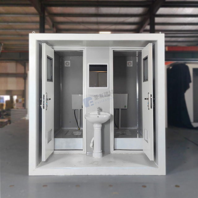 Factory mobile bathroom park public WC custom portable toilet outdoor toilets for sale